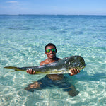 BARB Fishing Sunglasses - Rubber Demi Green Mirror