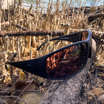 Yellowfin Polarised Square Fishing Sunglasses with Photochromic Copper Lens