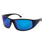 COBBLER Fishing Sunglasses - Matt Black Blue