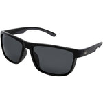 Yellowfin Polarised Black Square Fishing Sunglasses with Smoke Lens