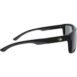 Yellowfin Polarised Black Square Fishing Sunglasses with Smoke Lens
