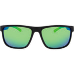 Yellowfin Polarised Square Fishing Sunglasses with Green Mirror Lens