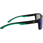 Yellowfin Polarised Square Fishing Sunglasses with Green Mirror Lens