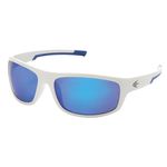 FLATHEAD Fishing Sunglasses - White Blue Mirror