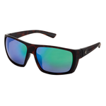 BARB Fishing Sunglasses - Rubber Demi Green Mirror