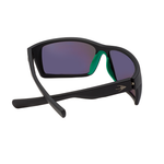 COBIA Fishing Sunglasses - Matt Black Green Mirror